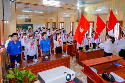 Trường THCS Thọ Nghiệp tổ chức Chương trình “Vui tết Trung thu”.