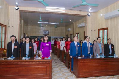 ĐẠI HỘI CÔNG ĐOÀN TRƯỜNG THCS THỌ NGHIỆP NHIỆM KỲ 2023 – 2028 THÀNH CÔNG TỐT ĐẸP