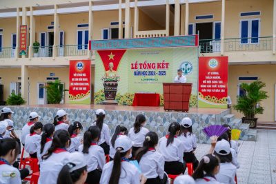 TRƯỜNG THCS THỌ NGHIỆP LONG TRỌNG TỔ CHỨC LỄ TỔNG KẾT NĂM HỌC 2024 – 2025